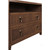Worlds Away Corine Side Table - Provincial Brown Oak