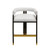 Worlds Away Cruise Counter Stool - White