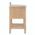 Worlds Away Cutler Bath Vanity - 24" - Cerused Oak