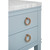 Worlds Away Cutler Bath Vanity - Light Blue Lacquer