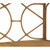 Worlds Away Danielle Etagere - Natural Rattan