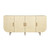Worlds Away Deluca Buffet - Beige Faux Parchment