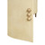 Worlds Away Deluca Buffet - Beige Faux Parchment