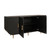 Worlds Away Deluca Buffet - Black Painted Grasscloth