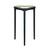 Worlds Away Dylan Cigar Table - Matte Navy Lacquer