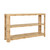 Worlds Away Emery Console Table - Burl Wood