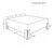 Worlds Away Enid Coffee Table - Dark Burl Wood