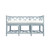 Worlds Away Ferguson Bench - Blue