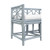 Worlds Away Ferguson Bench - Blue