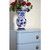 Worlds Away Fortune Side Table - Light Blue Matte Lacquer