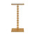 Worlds Away Foster Cigar Table - Gold Leaf