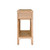Worlds Away Gideon Console Table - Natural Rattan