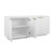 Worlds Away Giovanni Buffet - Matte White Lacquer