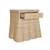 Worlds Away Giselle Side Table - Rattan