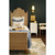 Worlds Away Hammond Side Table - Matte White Lacquer
