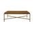 Worlds Away Hardwick Coffee Table - Dark Burl Wood