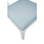 Worlds Away Hayden Dining Chair - Performance Light Blue Linen
