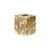 Worlds Away Jane Kleenex Box - Gold