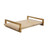 Worlds Away Jarvis Tray - Travertine Marble Tray