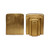 Worlds Away Karat Bookends