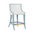 Worlds Away Keaton Counter Stool - Blue
