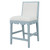 Worlds Away Lanister Counter Stool - Blue