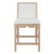 Worlds Away Lanister Counter Stool - Brown