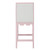 Worlds Away Lanister Counter Stool - Pink