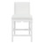 Worlds Away Lanister Counter Stool - White