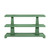 Worlds Away Lowen Console Table - Textured Green Linen