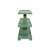 Worlds Away Lowen Console Table - Textured Green Linen