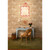 Worlds Away Mandi Desk - Light Blue Lacquer