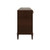 Worlds Away Marcella Buffet - Brown Lacquer