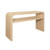 Worlds Away Marshall Console Table - Natural Grasscloth