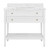 Worlds Away Martha Bath Vanity - White