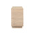 Worlds Away Mateo Side Table - Cerused Oak