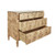 Worlds Away Michelle Chest - Burl Wood