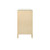 Worlds Away Michelle Chest - Natural Grasscloth