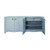Worlds Away Miffy Buffet - Light Blue Linen