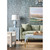 Worlds Away Novalie Side Table - Matte Light Blue Lacquer