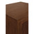 Worlds Away Novalie Side Table - Provincial Brown Oak