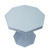 Worlds Away Octavia Side Table - Small - Painted Light Blue