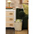 Worlds Away Oval Cheetah Pattern Wastebasket