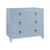 Worlds Away Pascal Chest - Matte Light Blue Lacquer