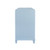 Worlds Away Pascal Chest - Matte Light Blue Lacquer