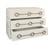 Worlds Away Roderick Chest - Matte Antique White Lacquer