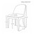 Worlds Away Sadie Dining Chair - Textured White Linen