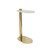 Worlds Away Simeon Cigar Table - Gold