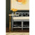 Worlds Away Simeon Cigar Table - Gold