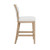 Worlds Away Tally Counter Stool - Cerused Oak